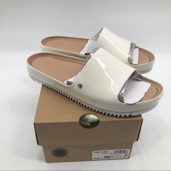 Ugg Jane Patent Slide Color Jasmine - Picture 4 of 8